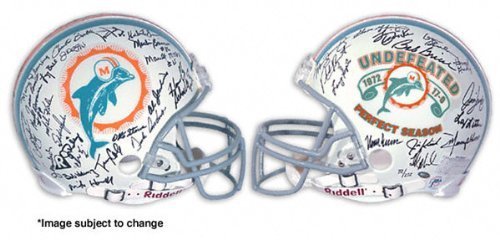 Miami Dolphins Team Signed Proline Helmet