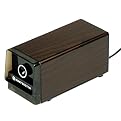X-Acto 1716 Heavy-duty electric pencil sharpener, walnut grain, 1 Unit