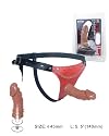 Umschnalldildo Ultra Passionate Harness von Extasialand