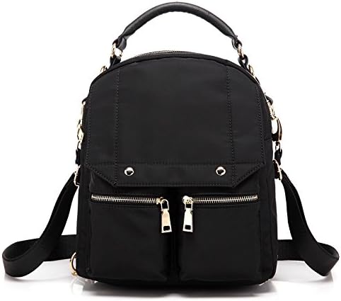 Women's Casual Schoolbag Backpack,Black