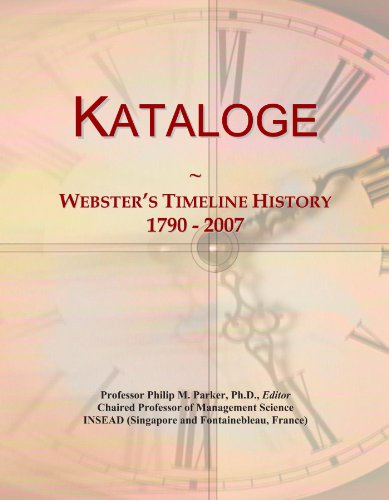 Kataloge: Webster's Timeline History, 1790 - 2007