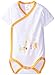 Zutano Unisex-Baby Newborn Hanging Out Screen Short Sleeve Wrap Body