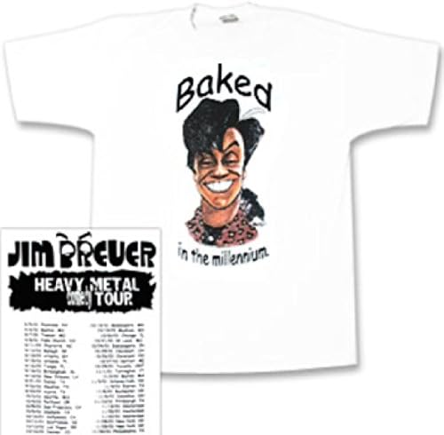 Jim Breuer Heavy Metal Comedy Cartoon Tour T-Shirt - X-Large