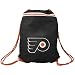 Philadelphia Flyers Black Team Logo Drawstring Backpack