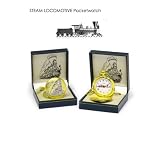 Pocket Watch Casey Jones Railroad - Locomotive Train Conductor's Pocket Watch with 14