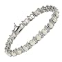 Jessica platinum over 925 sterling silver Opal braclet