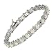 Jewelry : Jessica platinum over 925 sterling silver Opal braclet