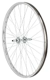 Avenir 36H Nutted Cruiser Style Rear Wheel with 7 Speed Freewheel Hub (Silver, 26 x 1.75-Inch)