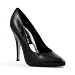 Pumps Kunst-Leder schwarz