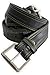 Alchemy Goods Recycled Bike Tube Vegan Leather Belt (M 28-32, Black)