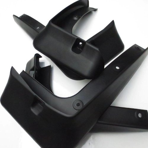 Black Auto parts 4PCS Mudguard Splash Guard Mud 