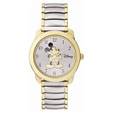Rare Out Of Production Ladies Expension Band Mickey Mouse Disney Watch MU0850