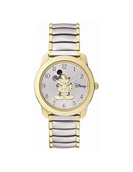 Rare Out Of Production Ladies Expension Band Mickey Mouse Disney Watch MU0850