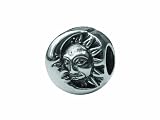 Zable(tm) Sterling Silver Sun and Moon Bead / Charm