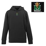 Marshall Thundering Herd Hoodie Sweatshirt - NCAA Antigua Youth Signature Hood Black