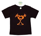 Pearl Jam Infant Toddler Orange Alive logo black S/S T-shirt