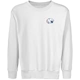 NCAA South Alabama Jaguars Youth White Logo Applique Crew Neck Fleece Sweatshirt