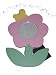 Hermitage Pottery-Home Styles-Wooden Flower Photo Frame-Pink