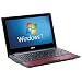 Acer Aspire One D255E 10.1 inch Netbook (Intel Atom Dual Core N550 Processor, 1 GB RAM , 250 GB HDD, BT 3.0, Windows 7 Starter, 8 hours battery life) - Red