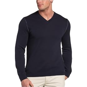 Claiborne by John Bartlett Men's Long Staple Cotton Sweater