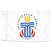 Presbyterian flag 3ft x 5ft outdoor nylon