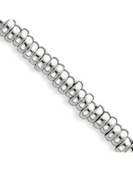 Sterling Silver Polished Toggle Bracelet