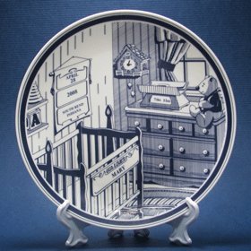 Keepsake Birth Plate Keepsake Birth Plate