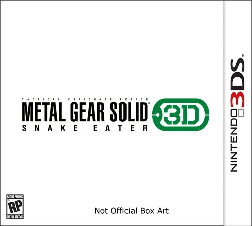 Metal Gear Solid Snake Eater 3DS