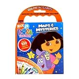 Dora the Explorer Color-N-Carry Actvity Traveler with Jumbo Crayons