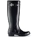 Women's Hunter Boots Original Tall Snow Rain Waterproof Boots - Black - 9