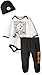 GERBER NFL Pittsburgh Steelers Unisex-Baby Bodysuit, Pant, & Cap Set, Black, 3-6 Months