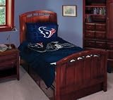 Houston Texans Twin/Full Comforter with Two Pillow Shams