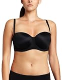Le Mystere Women's Soiree Strapless Bra, Black, 32E