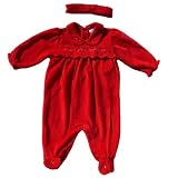 Minibasix Baby Girl Christmas Coverall