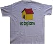 BIGBOYMUSIC STREET WEAR - No Dog Home - White T-shirt
