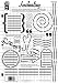 Hot Off The Press Paper Pizazz Plastic Templates, Journaling