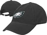 Philadelphia Eagles Women's Black Adjustable Slouch Strapback Hat