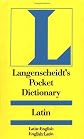 Langenscheidt's Pocket Latin Dictionary (Langenscheidt's Pocket Dictionaries)