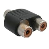 RCA Female to 2 Female Adapter