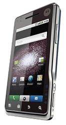 Motorola Milestone XT720 Unlocked Phone with Android OS, 8 MP Camera and HD Video - International Version (Blue/Silver)