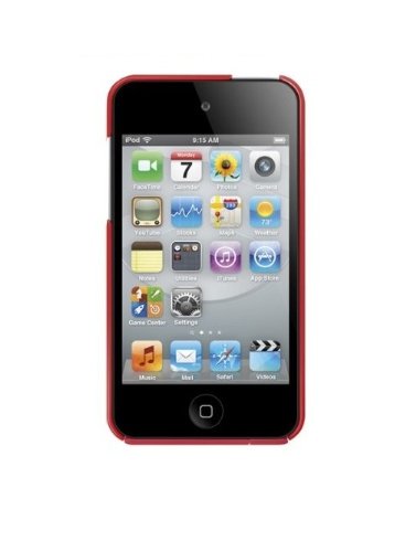 SwitchEasy Nude Ultra d&uuml;nne Hardcover H&uuml;lle f&uuml;r iPod Touch 4G rot