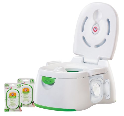 Arm & Hammer 3-in-1 Potty Seat with 72 Count Potty Wipes