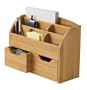 Lipper International Bamboo Space Saving Desk Organizer