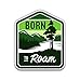 Born to Roam Sticker Vinyl Decal for Auto Cars Trucks Windshield Laptop RV Camper