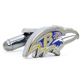 New Baltimore Ravens Head NFL Football Cufflinks Cuff Links
