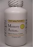 Anti-Aging Naturals: Memory Action(TM), 120 Vegetarian Capsules!