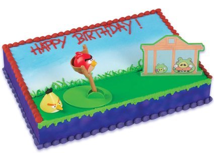 Angry Birds Cake Topper Party Accessory