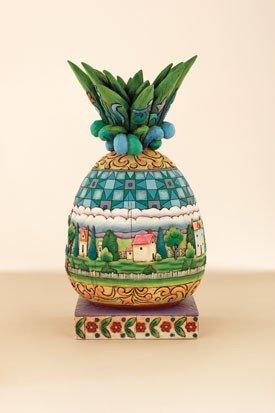Jim Shore PINEAPPLE Figurine 4007666 Welcome All NIB