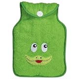 Kingsley Terry Covered Hot Water Bottle - Frog