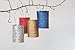 Allsop Home and Garden Stella Solar Lantern, Metallic Red